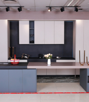 Cheap And Solid Modern Kitchen Furniture (KC0005)