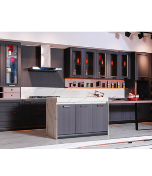 Cheap And Solid Modern Kitchen Furniture (KC0005)