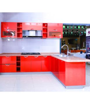 Cheap And Solid Modern Kitchen Furniture (KC0005)