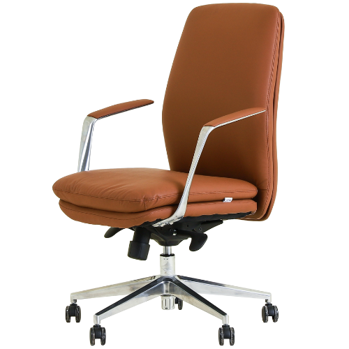 Leather Fabrics Office Chair (BP886C-2)