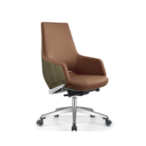 Leather Fabrics Office Chair (BP246A-2)