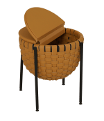 Saddle Leather Storage center table - Image 11