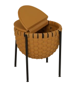 Saddle Leather Storage center table - Image 11