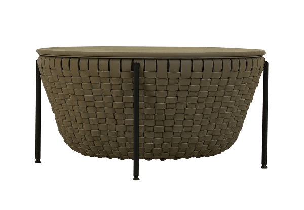 Saddle Leather Storage center table - Image 10