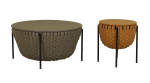 Saddle Leather Storage center table - Image 2