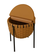 Saddle Leather Storage center table - Image 7