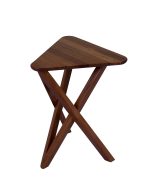 Triangle Vintage-Style Solid Wood Casual Table - Image 8