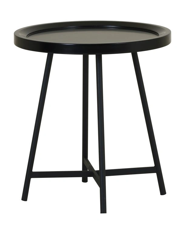 Modern industrial-style tray side table - Image 2