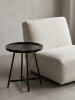 Modern industrial-style tray side table - Image 5