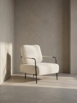 Modern Minimalist Wabi-Sabi Single Leisure Chair - Image 3