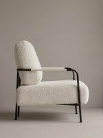 Modern Minimalist Wabi-Sabi Single Leisure Chair - Image 6