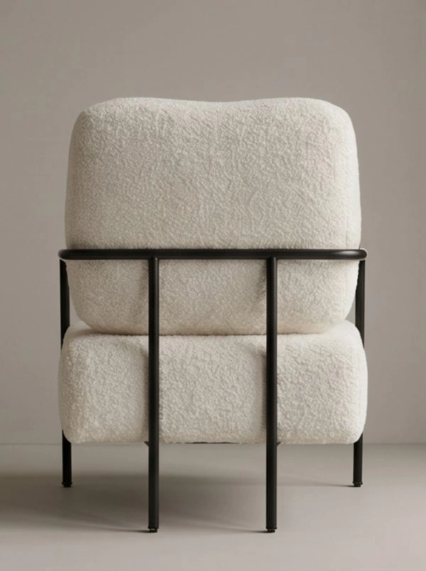 Modern Minimalist Wabi-Sabi Single Leisure Chair - Image 6