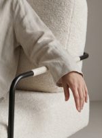 Modern Minimalist Wabi-Sabi Single Leisure Chair - Image 4