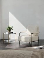 Modern Minimalist Wabi-Sabi Single Leisure Chair - Image 3