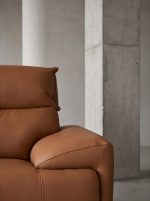 L-shaped Italian minimalist chaise corner sofa - Image 3