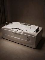 Single-person rectangular multifunctional massage bathtub - Image 2