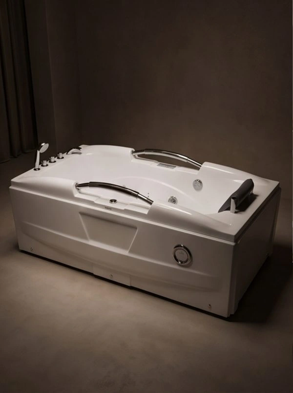Single-person rectangular multifunctional massage bathtub - Image 2