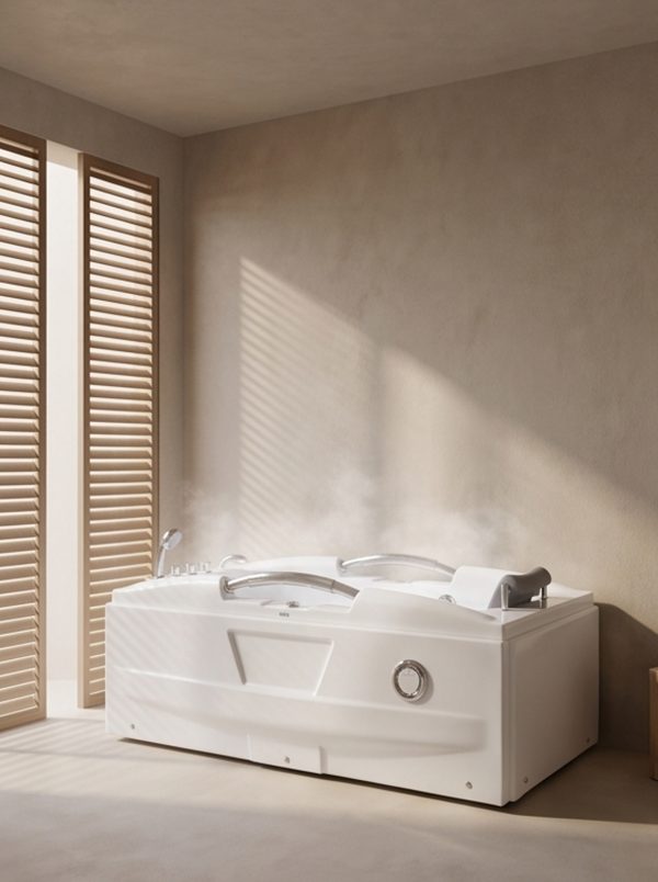 Single-person rectangular multifunctional massage bathtub - Image 3