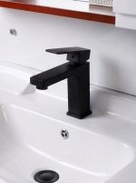 Wall-mounted minimalist double-door bathroom cabinet - Image 4