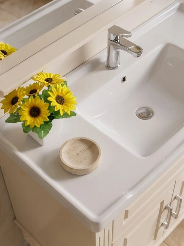 American-style simple countryside floor-standing bathroom cabinet - Image 4