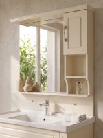 American-style simple countryside floor-standing bathroom cabinet - Image 2